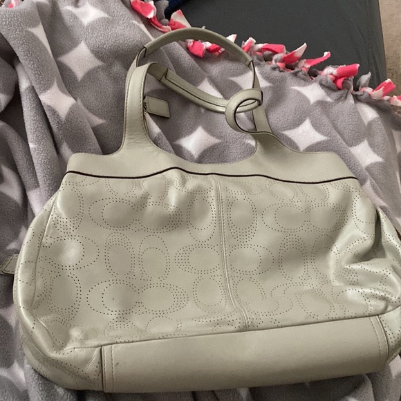 Gray Coach purse - Picture 4 of 4